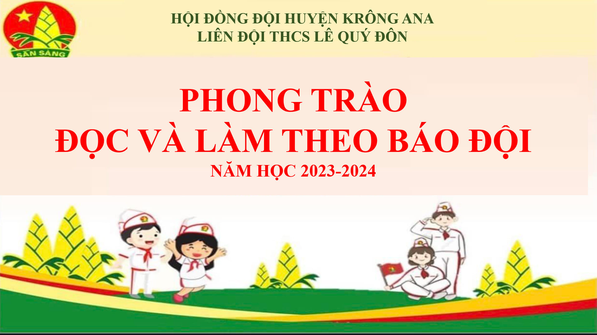 ĐỌC VÀ LÀM THEO BÁO ĐỘI